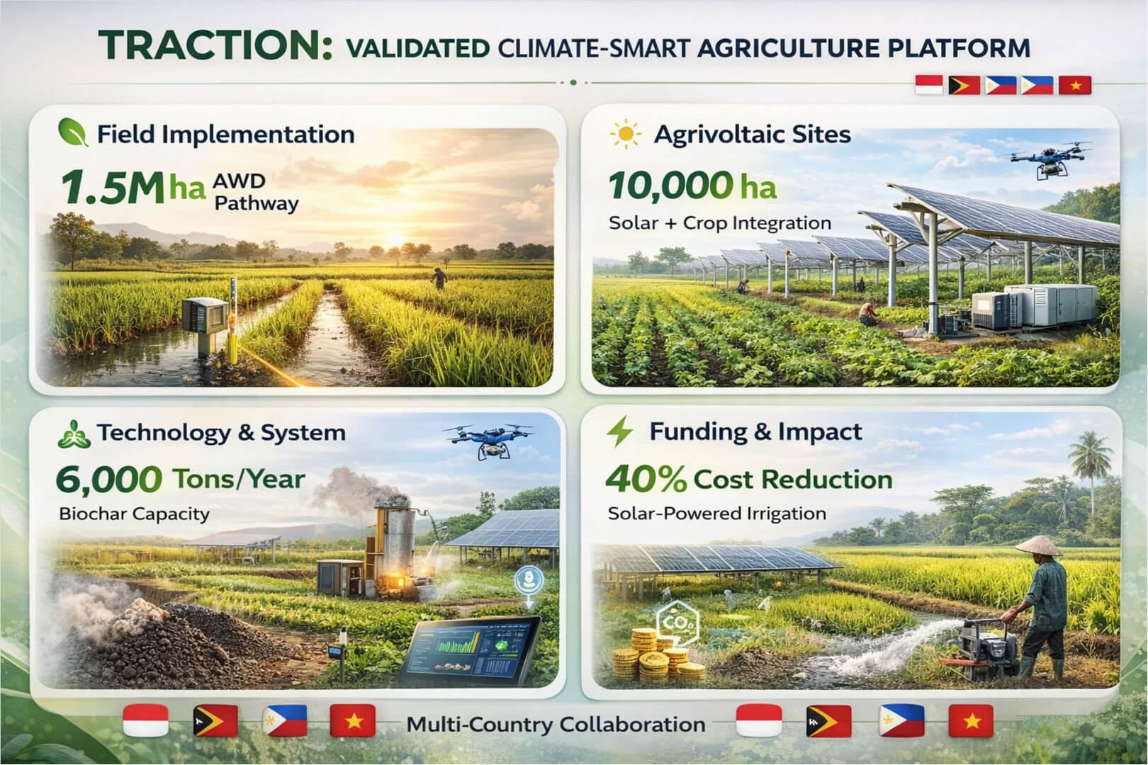 Traction - Validated Climate-Smart Agriculture Platform